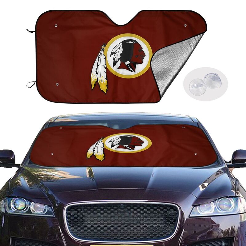 Washington Redskins 2 Print Car windshield sunshades suitable for front Car windshield sunshades