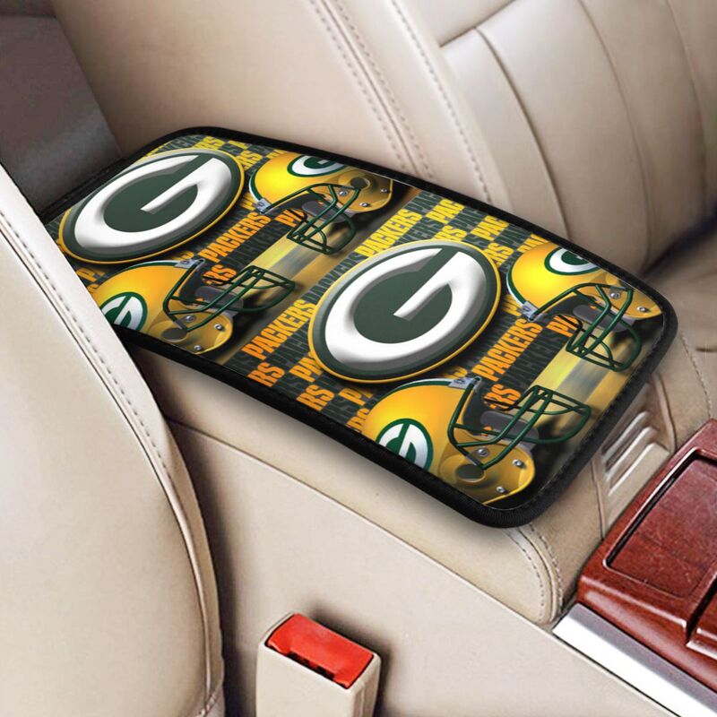 Green Bay Packers1 Protective pad for armrest box of printing vehicle