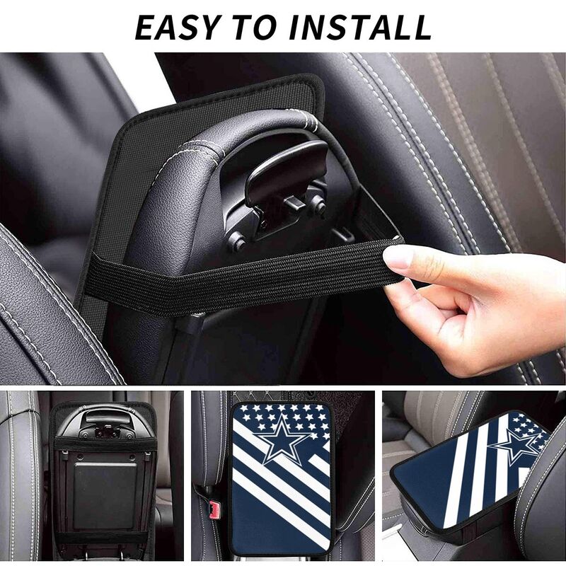 Dallas Cowboys3 Protective pad for armrest box of printing vehicle