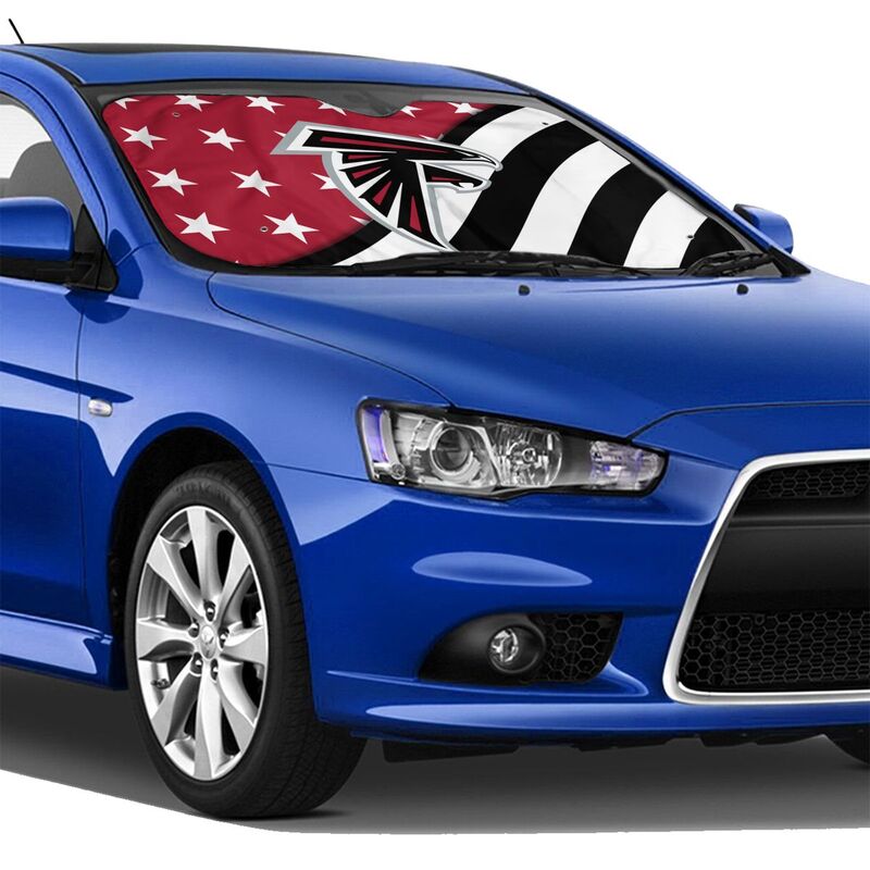 Atlanta Falcons Printing Car windshield sunshades is suitable front windshield sunshades