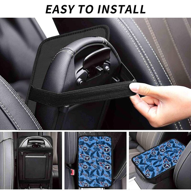 Tennessee Titans printing Center console armrest pad car armrest protective cover car