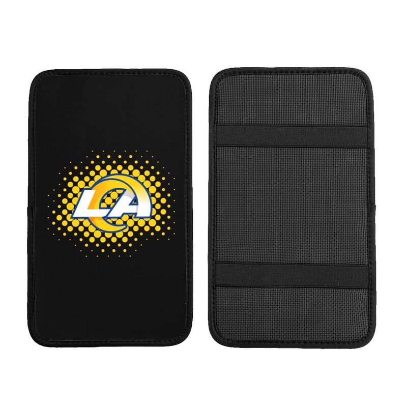 Los Angeles Rams Printed car armrest box cushion armrest protective cover