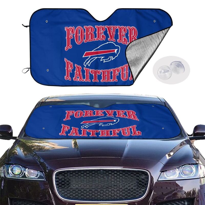 Buffalo Bills Printing multi size car front windshield sunshade car windshield sunshade