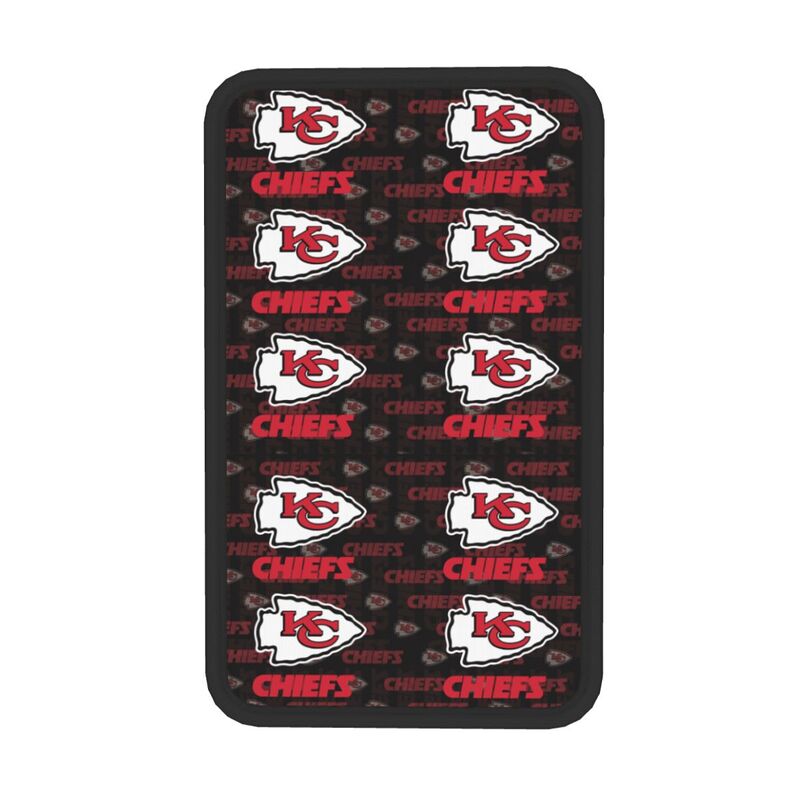 Kansas City Chiefs1 Protective pad for armrest box of printing vehicle