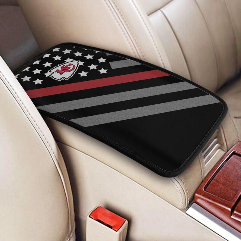 Kansas City Chiefs Protective pad for armrest box of printing vehicle
