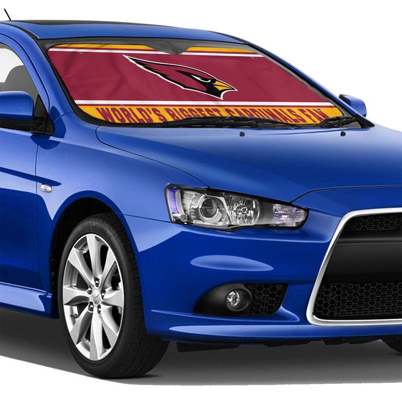 Arizona Cardinals Printing is suitable for car front windshield sunshades Car windshield sunshades