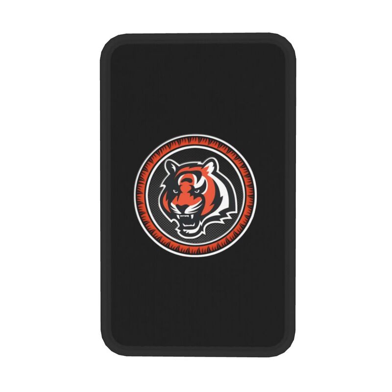 Car armrest box pad Cincinnati Bengals 2 Printed central armrest box pad protective pad
