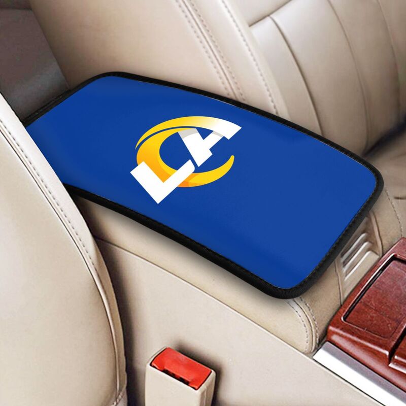 Los Angeles Rams3 Printed car armrest box pad anti-abrasion pad