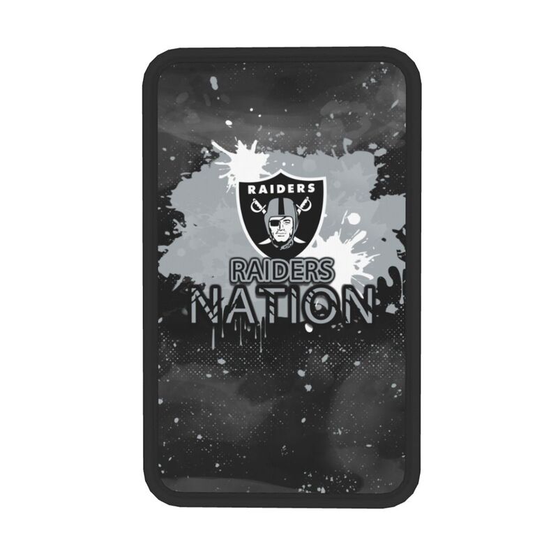 Las Vegas Raiders print car center console armrest pad Car armrest box protective cover