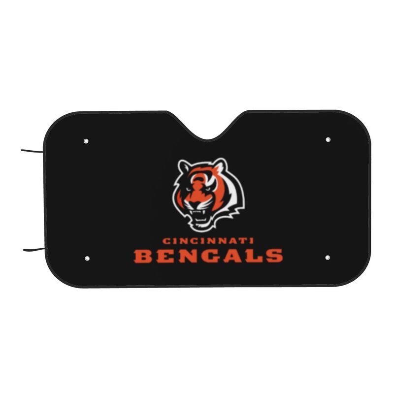 Cincinnati Bengals Print suitable for front Car windshield sunshades Car windshield sunshades