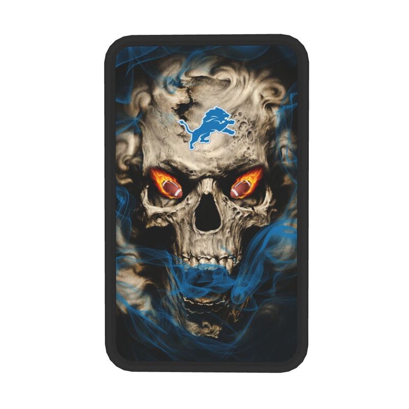 Detroit Lions Printed car armrest box pad elbow support anti slip pad