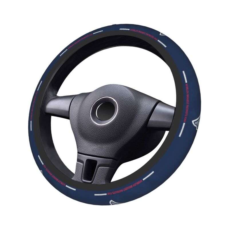 New England Patriots Printed breathable elastic steering wheel anti slip cover