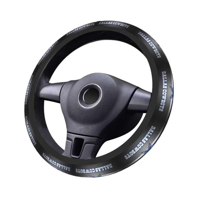 Dallas Cowboys Printed breathable elastic steering wheel cover anti slip cover