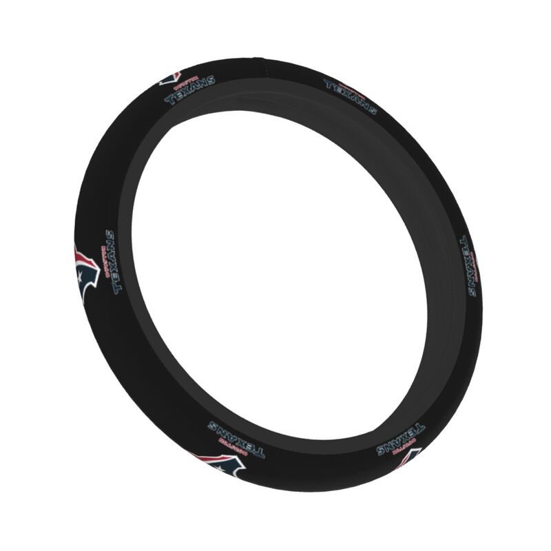Houston Texans 1 Printed breathable elastic steering wheel cover anti slip cover