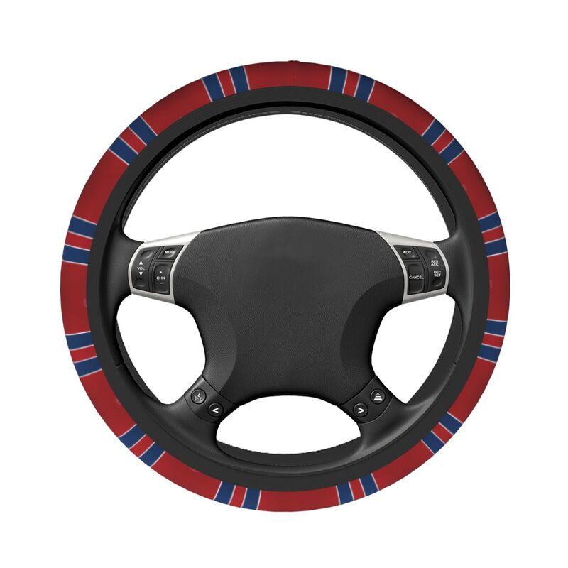 Buffalo Bills 3 Printed breathable anti slip cover elastic steering wheel cover