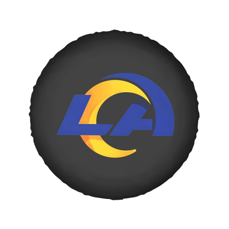 Los Angeles2 Rams Car tire protection cover spare tire waterproof and dustproof cover