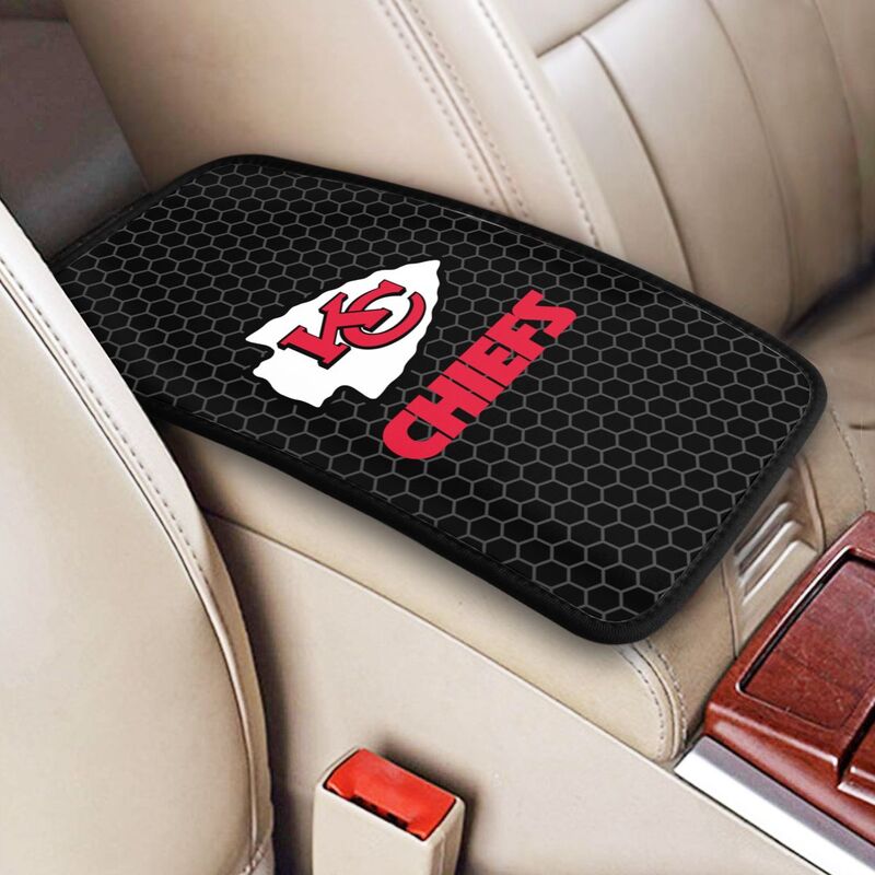 Kansas City Chiefs Printed protective pad for car armrest box