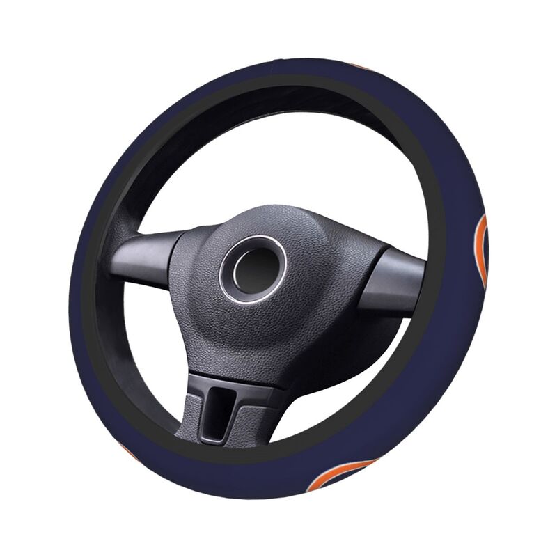 Chicago Bears 2 Printed car protective cover elastic steering wheel cover