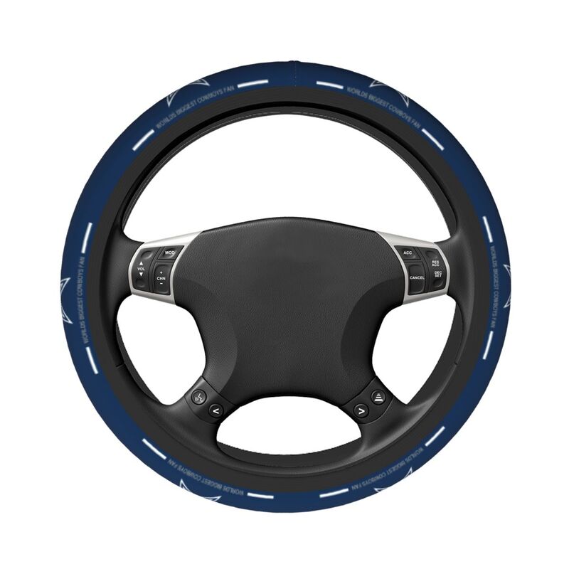 Dallas Cowboys Printed breathable elastic steering wheel anti slip cover