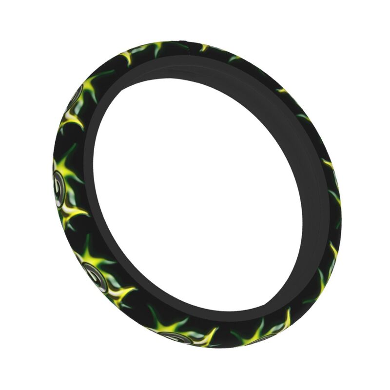Green Bay Packers 3 Printed breathable anti slip cover elastic steering wheel cover