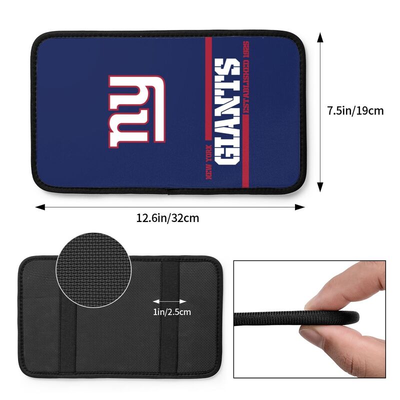New York Giants Printed car armrest box pad Protective pad