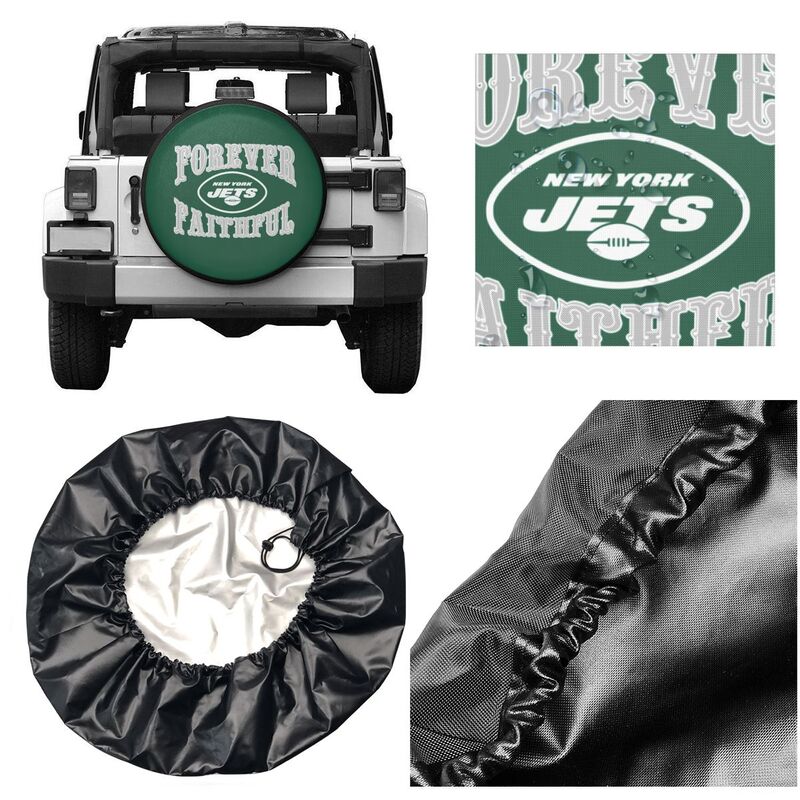 New York Jets Printing car spare tire dust protection cover tire protection cover