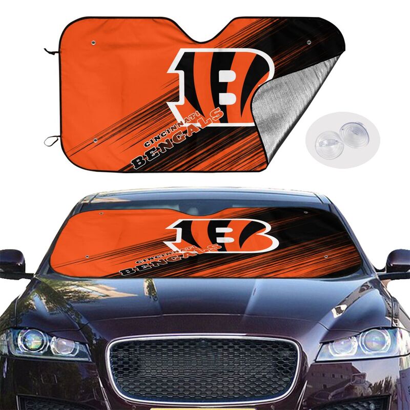 Cincinnati Bengals Print car windshield sunshade panel car windshield sunshade cover multiple sizes