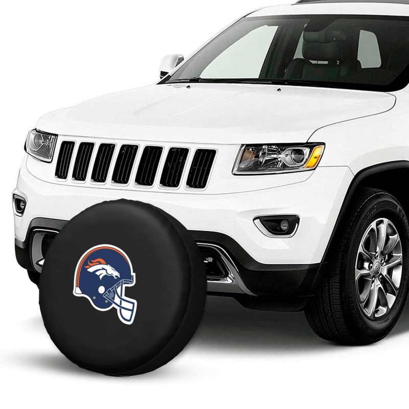 Denver Broncos Car tire protective cover waterproof and dustproof tire cover