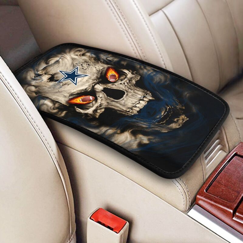 Dallas Cowboys Printed car armrest box pad anti-abrasion pad