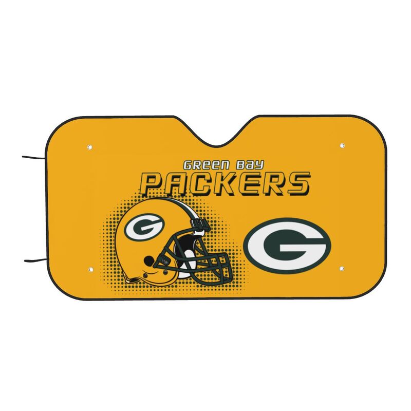 Green Bay Packers Printing Car windshield sunshades is suitable car front windshield sunshades