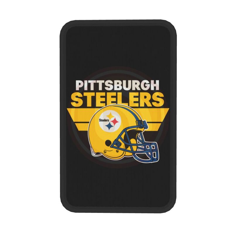 Car armrest box pad Pittsburgh Steelers 3 Printed central armrest box pad protective pad
