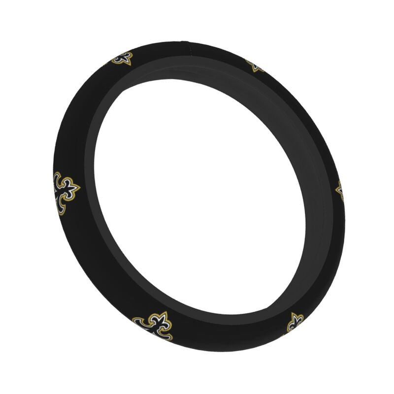 New Orleans Saints 1 Printed breathable elastic steering wheel cover