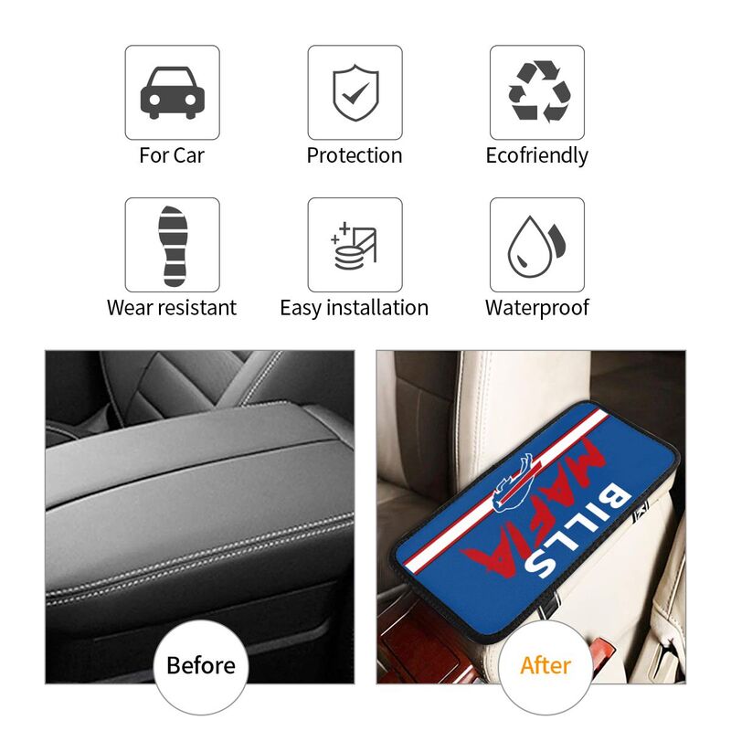 Buffalo Bills5 Protective pad for armrest box of printing vehicle