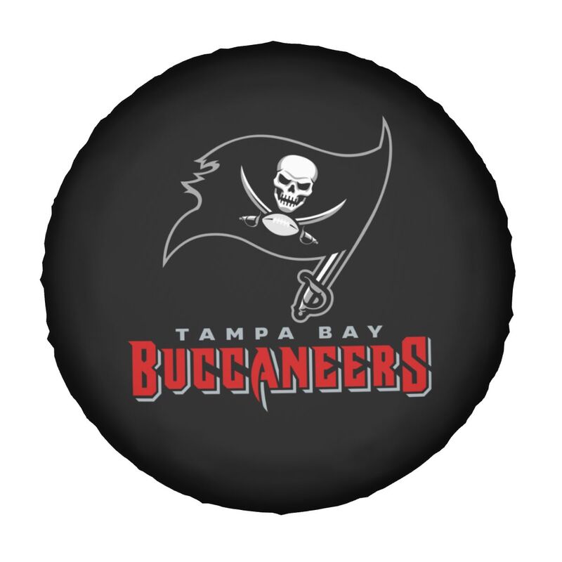 Tampa Bay Buccaneers 4 Printing tire protection cover car sun protection tire protection covers