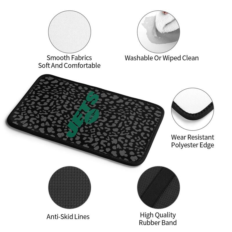 New York Jets printed Car handrail box cushion Personalized car armrest cover
