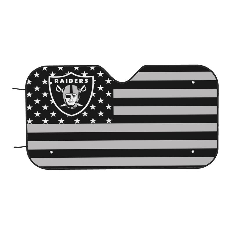 Las Vegas Raiders Printed car windshield sunshade (multi size) front windshield sunshade