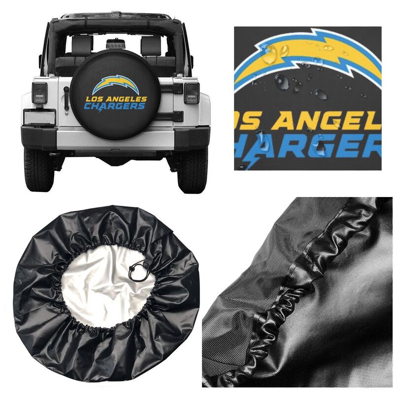 San Diego Chargers 2 Print tire protection covers car sunscreen tire protection covers