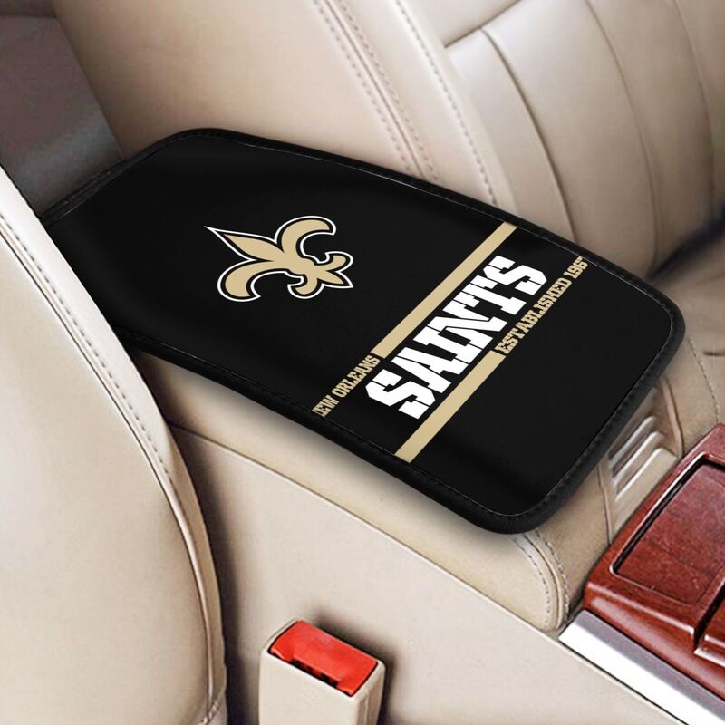 New Orleans Saints Printed car armrest box pad Protective pad