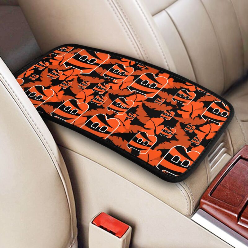 Cincinnati Bengals printing Center console armrest pad car armrest protective cover car
