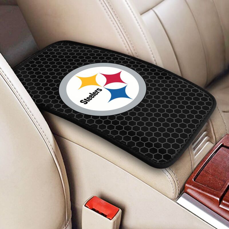 Pittsburgh Steelers Printed protective pad for car armrest box