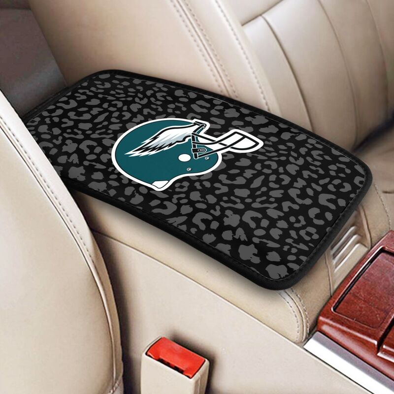 Philadelphia Eagles 2 printed Car handrail box cushion Personalized car armrest cover