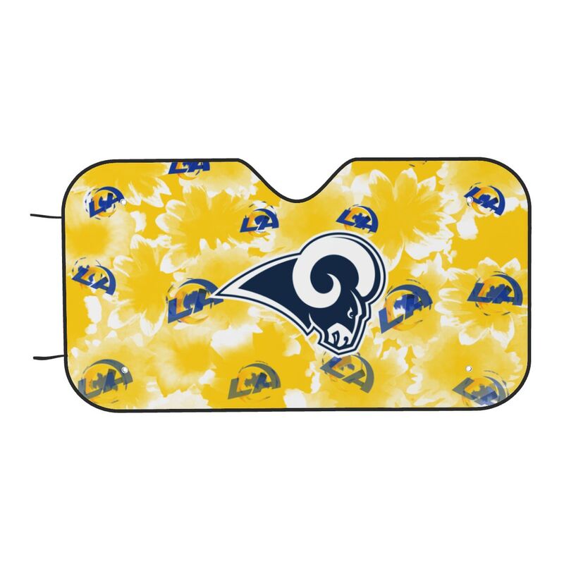 Los Angeles Rams Printed multi size car front windshield sunshade car windshield sunshade