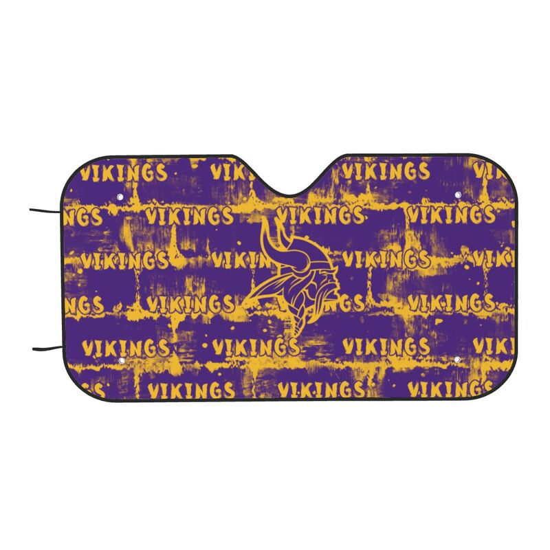 Minnesota Vikings Printed front windshield sunshade car windshield sunshade (multi size)
