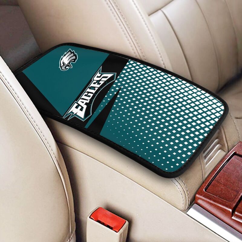 Philadelphia Eagles2 Printed car armrest box pad elbow protection pad