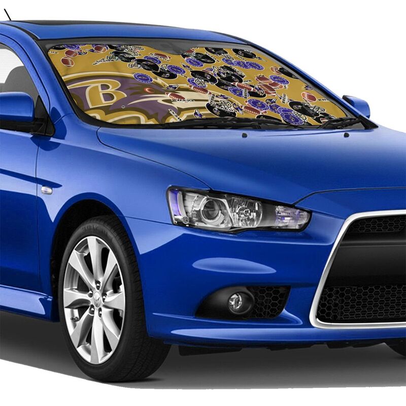 Baltimore Ravens Print multiple sizes car windshield sunshade panel car windshield sunshade cover