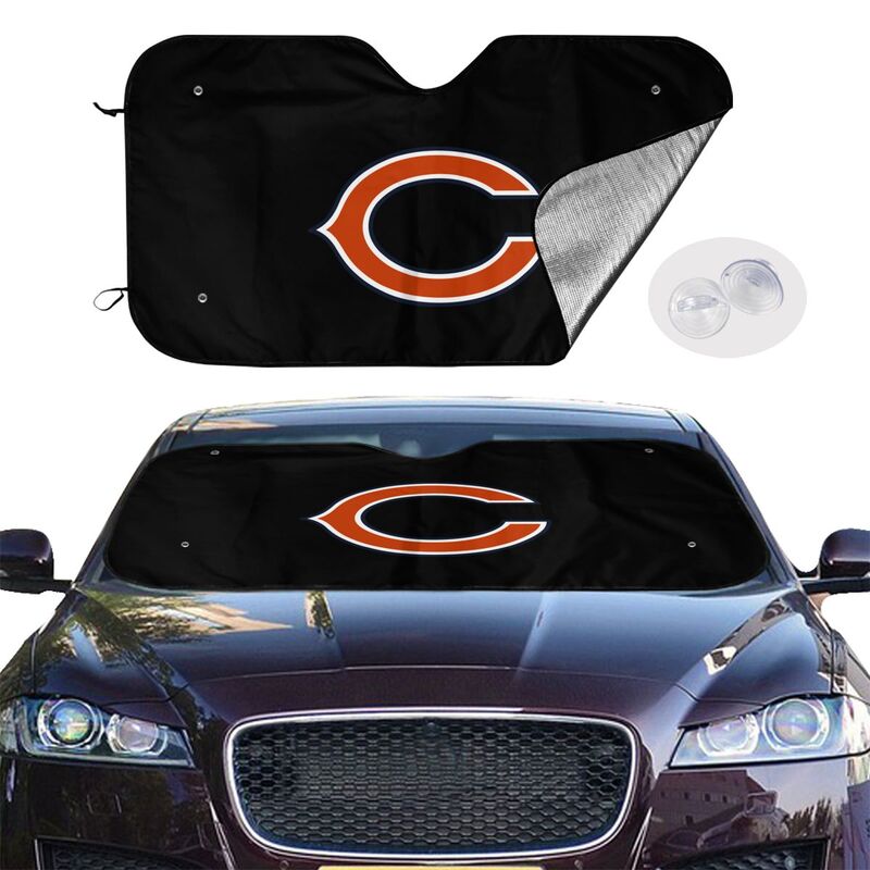 Chicago Bears 2 Printing suitable for front Car windshield sunshades Car windshield sunshades
