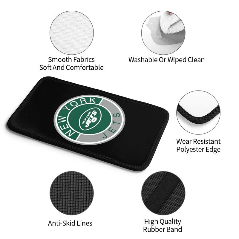 New York Jets print car armrest protective cover Car center console armrest pad