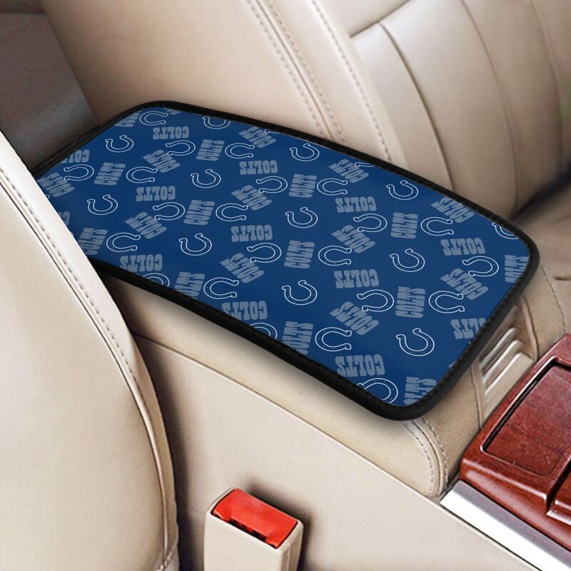 Indianapolis Colts Printed armrest protective cover car armrest box cushion