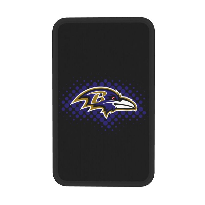 Baltimore Ravens Printed car armrest box cushion armrest protective cover