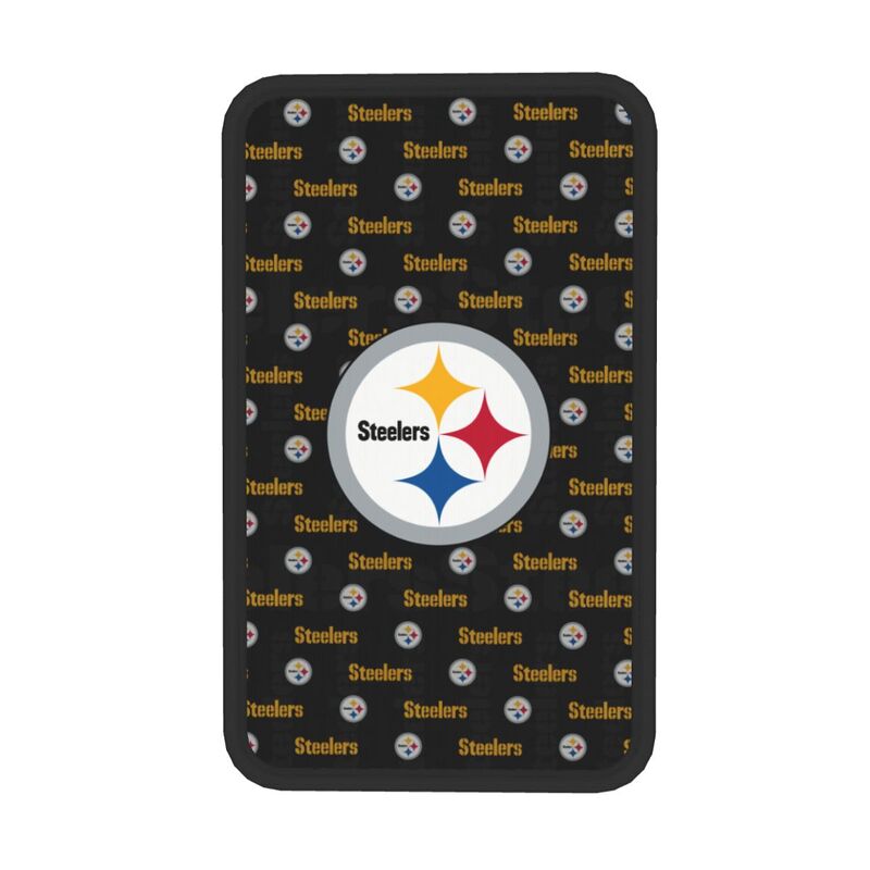 Pittsburgh Steelers printed Car handrail cushion Personalized car armrest cover